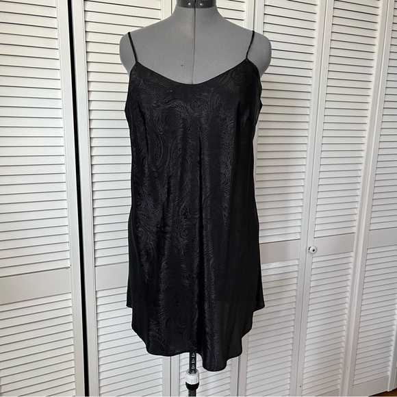 Tropical floral print sheer peasant style dress with flounce sleeve XL - Picture 9 of 9